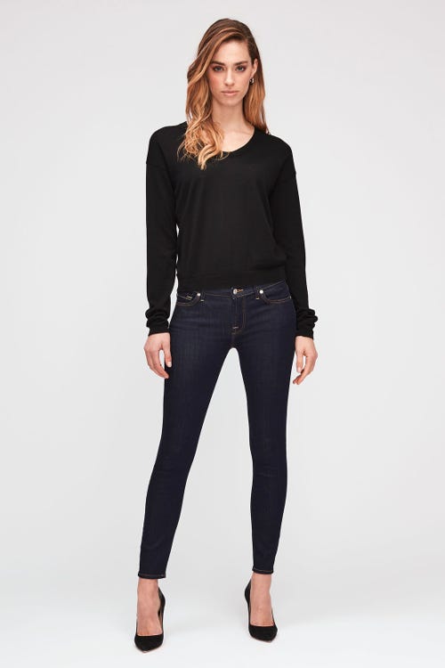 7 For All Mankind - The Skinny Crop B(Air) Clean Rinse